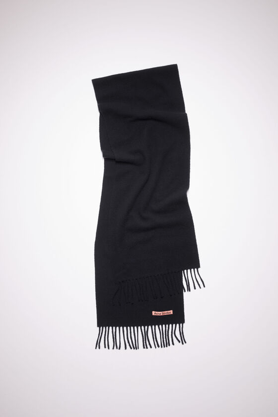 (image for) Stunning Fringe wool scarf - skinny